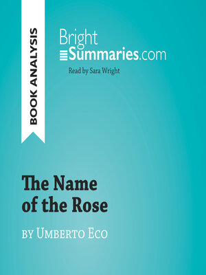 cover image of The Name of the Rose by Umberto Eco (Book Analysis)